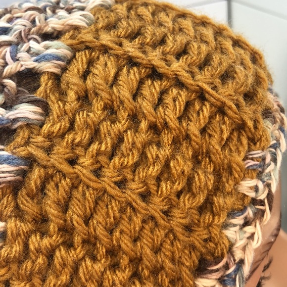 Slouchy hat women or men New hand crochet #361 - Picture 6 of 7